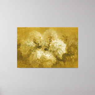 *~* TV2 Vintage Art Hydrangea Leinwanddruck