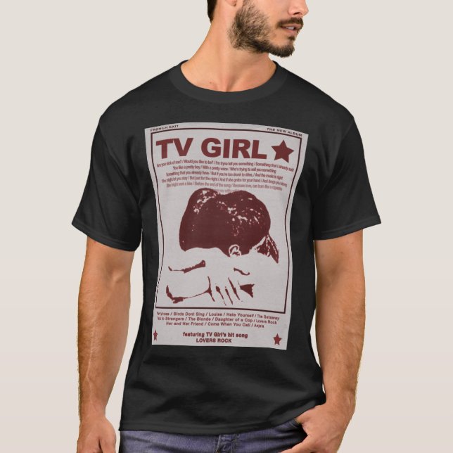 TV Girl French Exit Lovers Rock  T-Shirt (Vorderseite)