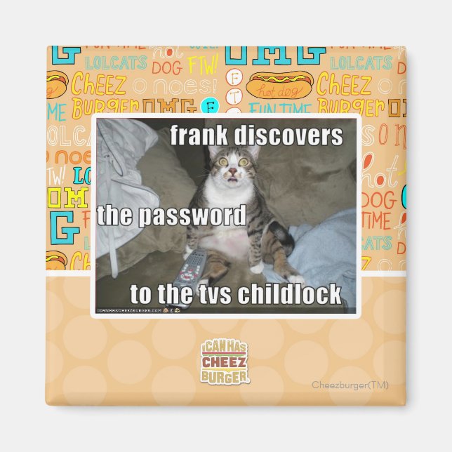 TV-Kinderschloss Magnet (Vorne)