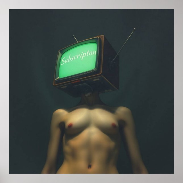 TV-Leiter: Abonnieren Sie Chaos Poster (Vorne)