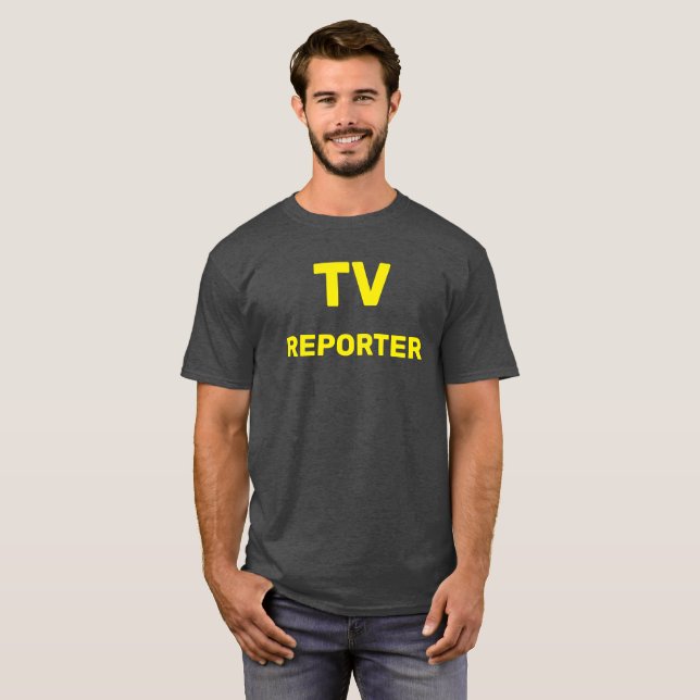 TV-REPORTER T-Shirt (Vorne ganz)