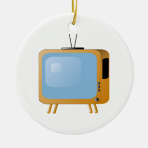 TV-Set Keramik Ornament