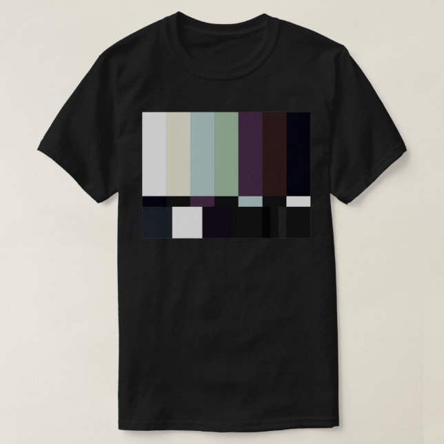 TV-Testkarte T-Shirt (Design vorne)