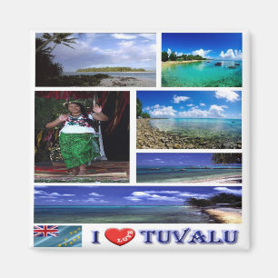 TV - Tuvalu - I-Liebe Magnet