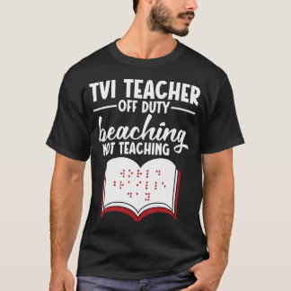 Tvi Lehrer Anerkennung Mein Herz Visuell Beeinträc T-Shirt