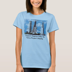 TVP1_01, stütze ich das Helfen mache das Venus T-Shirt