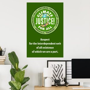 TVUC Klima Gerechtigkeit! Für alle Poster