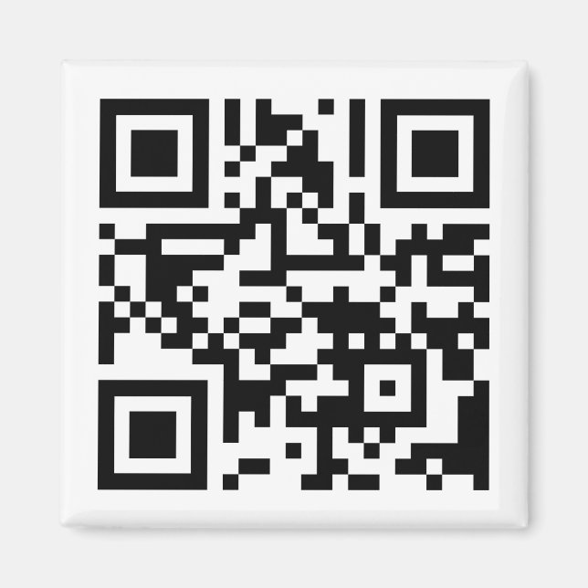 TVUUC QR Code auf der Website Magnet (Vorne)