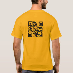 TVUUC QR Code auf der Website T-Shirt