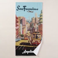 TWA San Francisco Poster Chromolithografie-Kunst