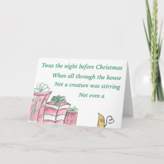 twas die Nacht vor Weihnachten