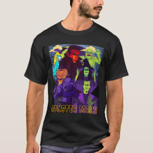 Twear T-Shirts Monster-Mash-Halloween-Kostümspass 