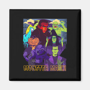 Twear T-Shirts Monster-Mash-Halloween-Kostümspass  Magnet