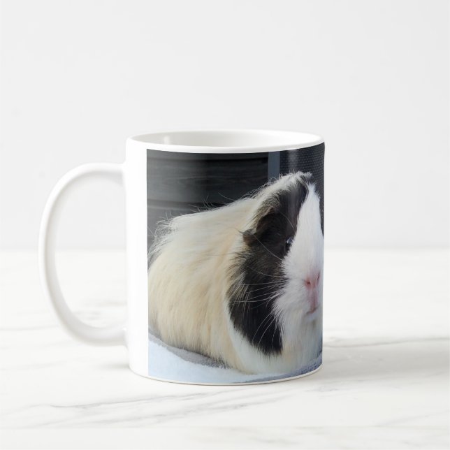 twee schattige cavia's kaffeetasse (Links)