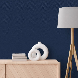 Tweed-Effekt der klassischen, blauen Ringbohne Tapete