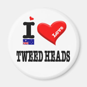 TWEED-KÖPFE - i-Liebe Magnet