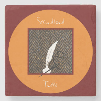 Tweed-Untersetzer Steinuntersetzer