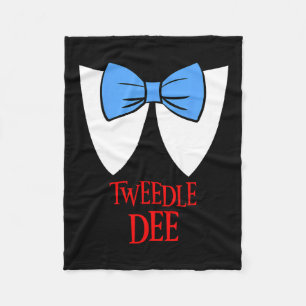 Tweedle Dee Costume Halloween Märchenfigur Fleecedecke