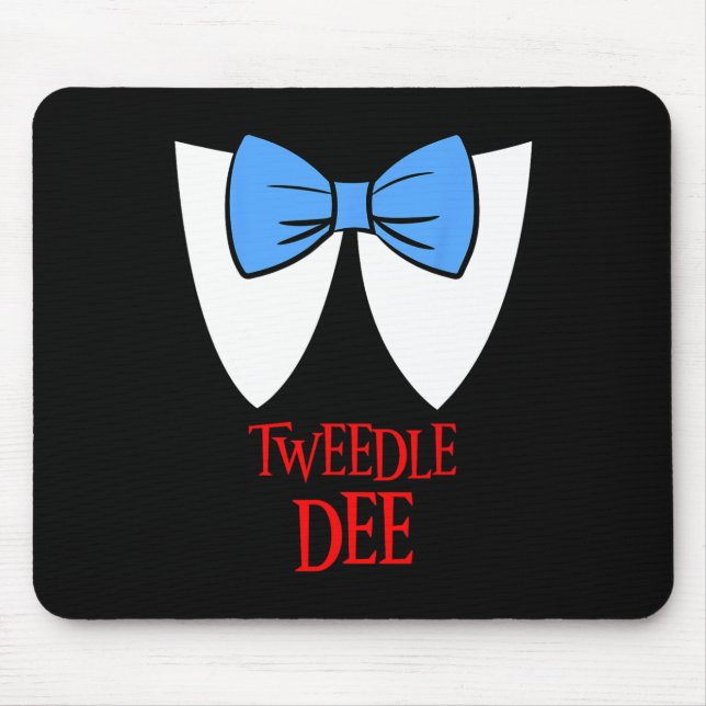 Tweedle Dee Costume Halloween Märchenfigur Mousepad (Vorne)
