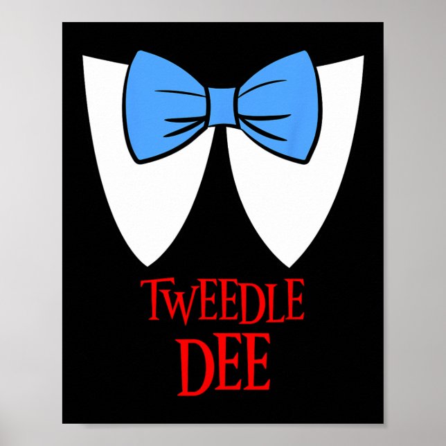 Tweedle Dee Costume Halloween Märchenfigur Poster (Vorne)