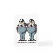 Tweedle-Dee & Tweedle-Dum , Alice im Wunderland