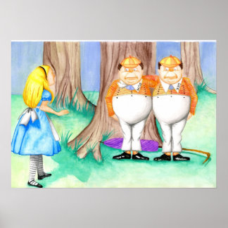 Tweedledee und Tweedledum Poster