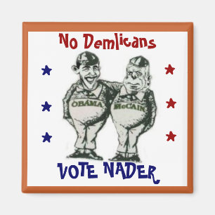 Tweedledumand Tweedledumber Square Magnet