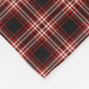 Tweedside Scotland District Tartan Fleece-Decke Fleecedecke