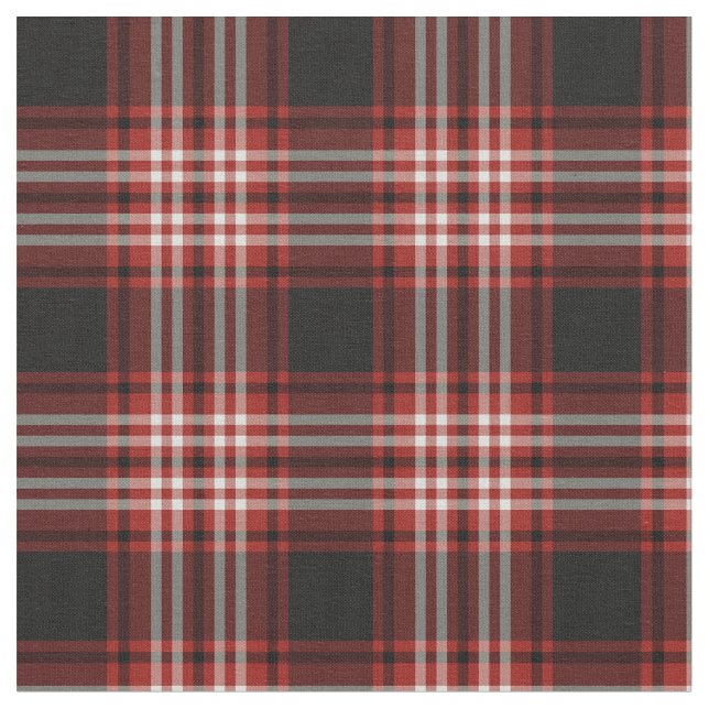 Tweedside Scotland District Tartan Stoff (Nahaufnahme)