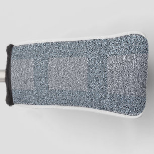 Tweedwolle Grau und Salbei Golf Headcover