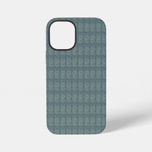 Tweedwolle Grau und Salbei iPhone 12 Mini Hülle