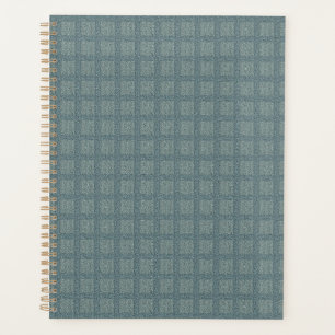 Tweedwolle Grau und Salbei Planer