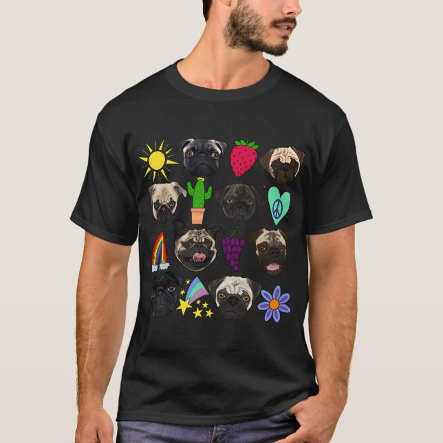 Tweeny-Bopper-Möpse! T-Shirt (Vorderseite)