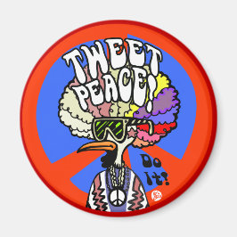 Tweet Peace! magnet