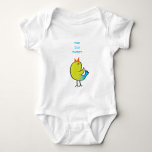 Tweet Vogel Baby Strampler