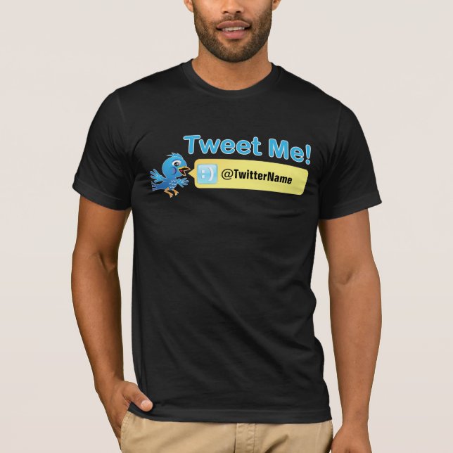 Tweete ich! Erhalten Sie mehr Nachfolger. T-Shirt (Vorderseite)