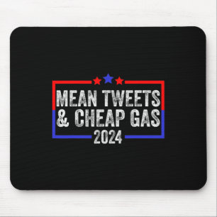 Tweete und billig Gas Funny 2024 Pro Trump Mousepad
