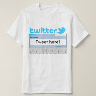 Tweeten Ihr eigenes Shirt! T-Shirt