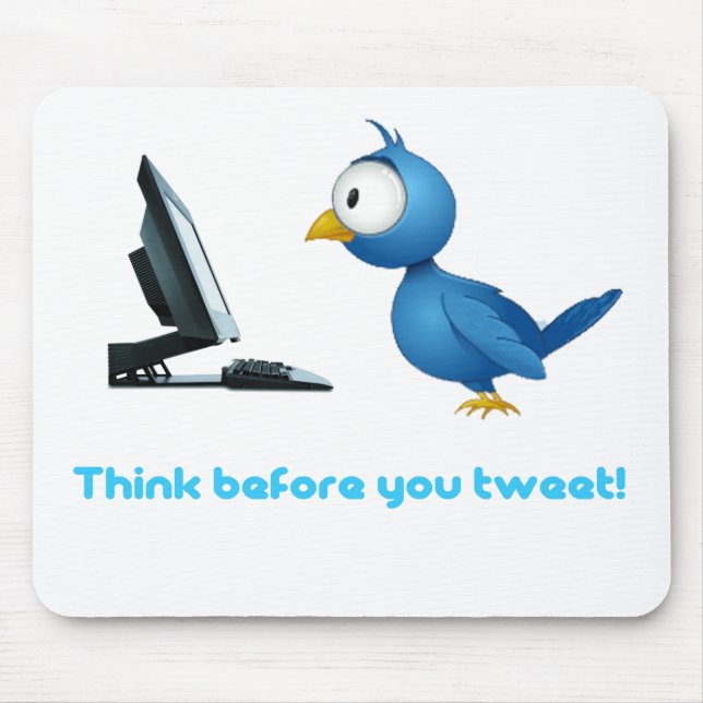 Tweeten Mousepad (Vorne)