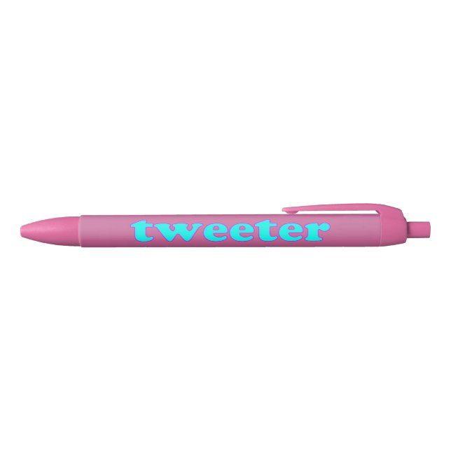 Tweeter-Stift Kugelschreiber (Oberseite)