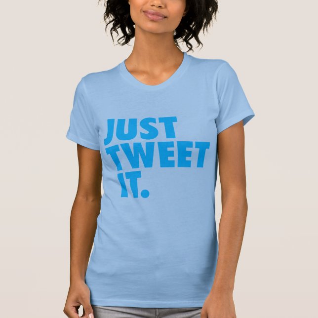 Tweetet gerade es Shirt (Vorderseite)