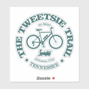 Tweetsie Trail (Radfahren) Aufkleber