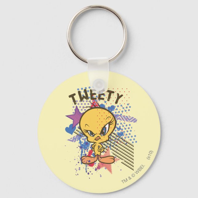 Tweety Angry 2 Schlüsselanhänger (Vorderseite)