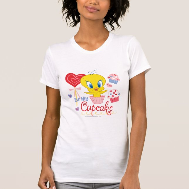 TWEETY™ Be My Cupcake T-Shirt (Vorderseite)