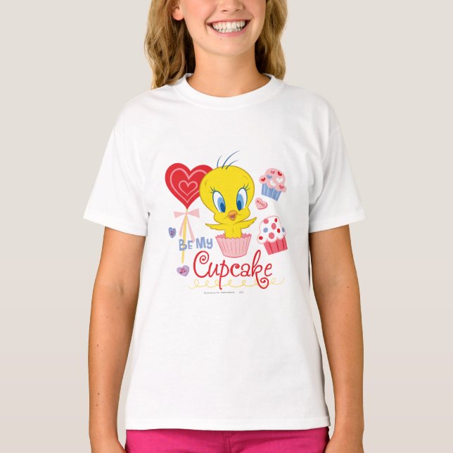 TWEETY™ Be My Cupcake T-Shirt (Vorderseite)