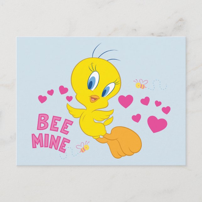 TWEETY™ - Bee Mine Feiertagspostkarte (Vorderseite)