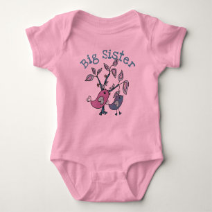 Tweety Birds Big Sister Baby Strampler