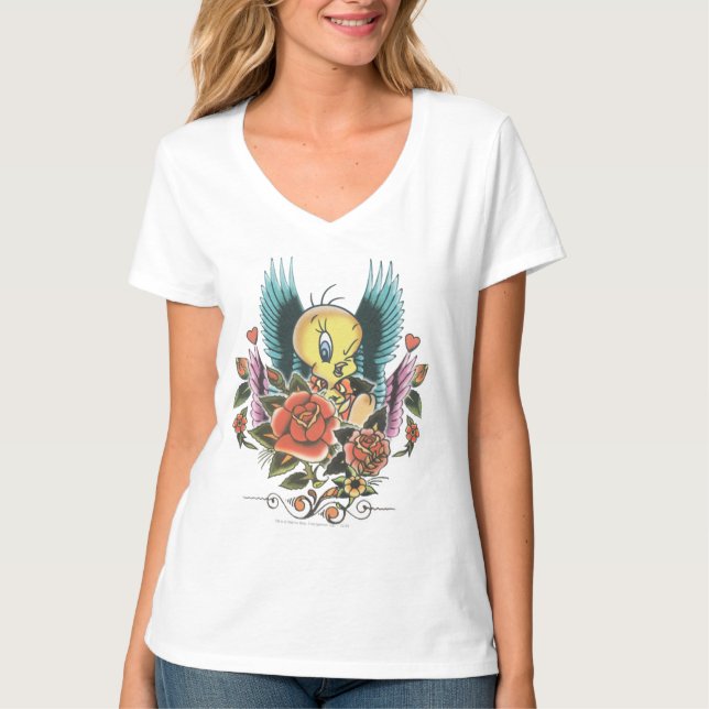 TWEETY™ Blue Wings T-Shirt (Vorderseite)