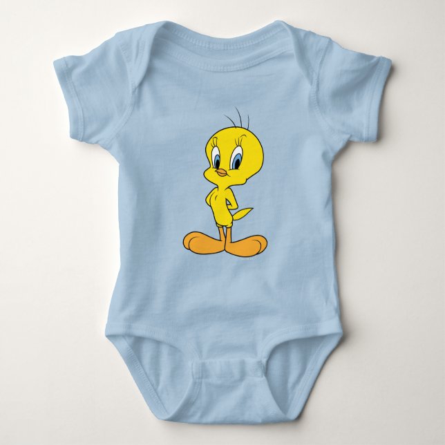 TWEETY™ | Clever Bird Baby Strampler (Vorderseite)