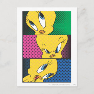 TWEETY™ Comic Panels Postkarte